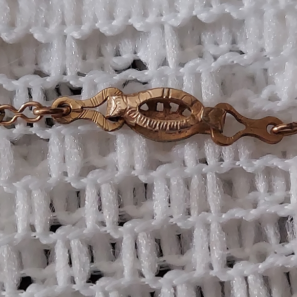 Rare Victorian Lavalier Black Onyx & Seed Pearl Necklace - Picture 11 of 12